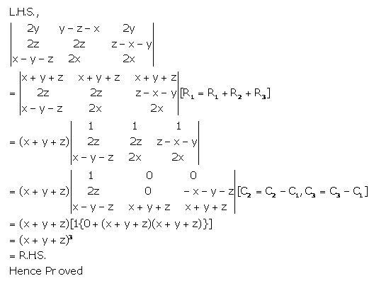 RD Sharma Class 12 Solutions Chapter 6 Determinants Ex 6.2 Q42
