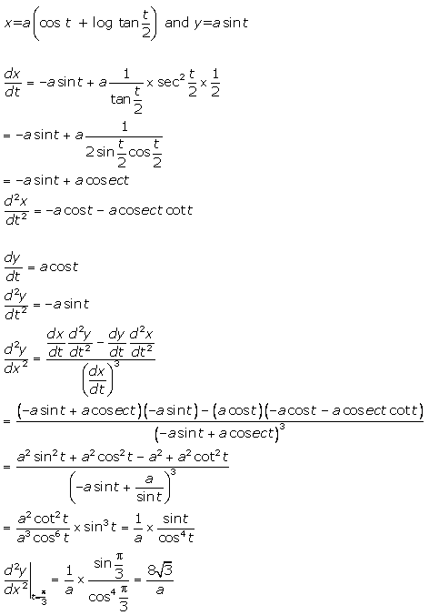 RD Sharma Class 12 Solutions Chapter 12 Higher Order Derivatives Ex 12.1 Q46