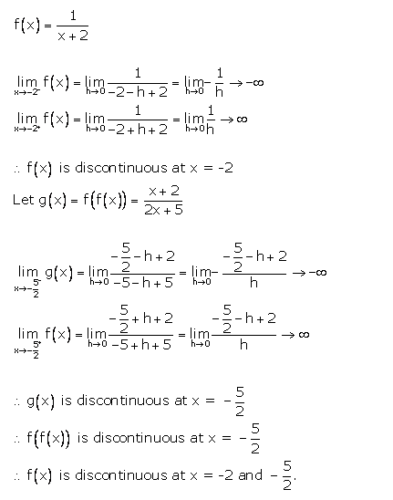 RD Sharma Class 12 Solutions Chapter 9 Continuity Ex 9.2 Q18