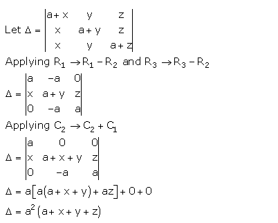 RD Sharma Class 12 Solutions Chapter 6 Determinants Ex 6.2 Q9