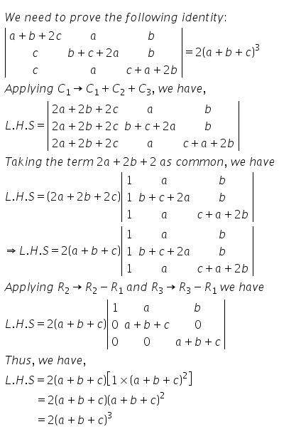 RD Sharma Class 12 Solutions Chapter 6 Determinants Ex 6.2 Q14