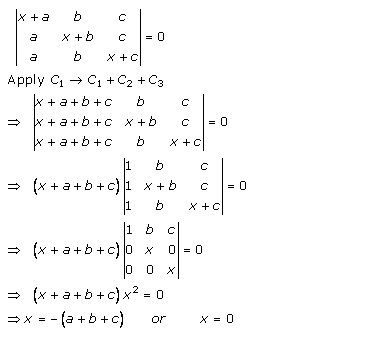 RD Sharma Class 12 Solutions Chapter 6 Determinants Ex 6.2 Q52-i