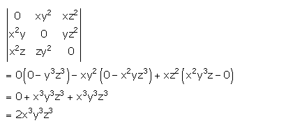 RD Sharma Class 12 Solutions Chapter 6 Determinants Ex 6.2 Q8