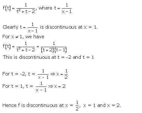 RD Sharma Class 12 Solutions Chapter 9 Continuity Ex 9.2 Q19