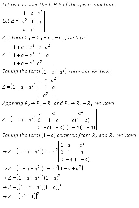 RD Sharma Class 12 Solutions Chapter 6 Determinants Ex 6.2 Q30