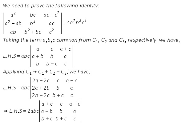 RD Sharma Class 12 Solutions Chapter 6 Determinants Ex 6.2 Q24