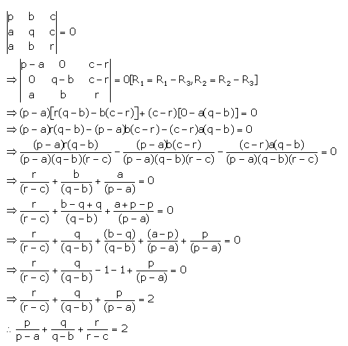RD Sharma Class 12 Solutions Chapter 6 Determinants Ex 6.2 Q50