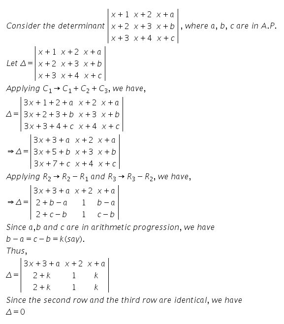 RD Sharma Class 12 Solutions Chapter 6 Determinants Ex 6.2 Q47