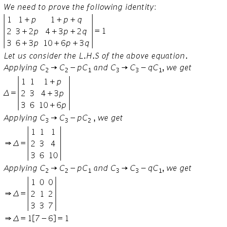 RD Sharma Class 12 Solutions Chapter 6 Determinants Ex 6.2 Q26