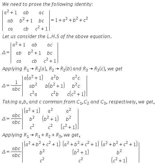 RD Sharma Class 12 Solutions Chapter 6 Determinants Ex 6.2 Q29