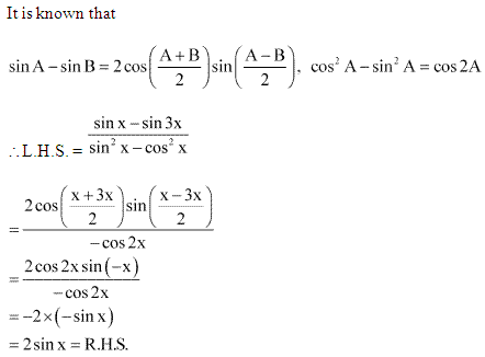 NCERT Solutions for Class 11 Maths Chapter 3 Trigonometric Functions-83