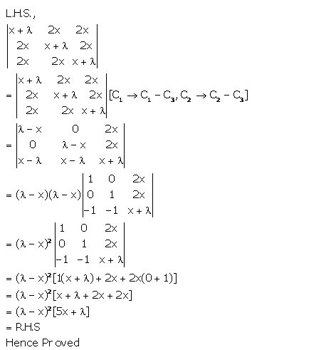 RD Sharma Class 12 Solutions Chapter 6 Determinants Ex 6.2 Q37