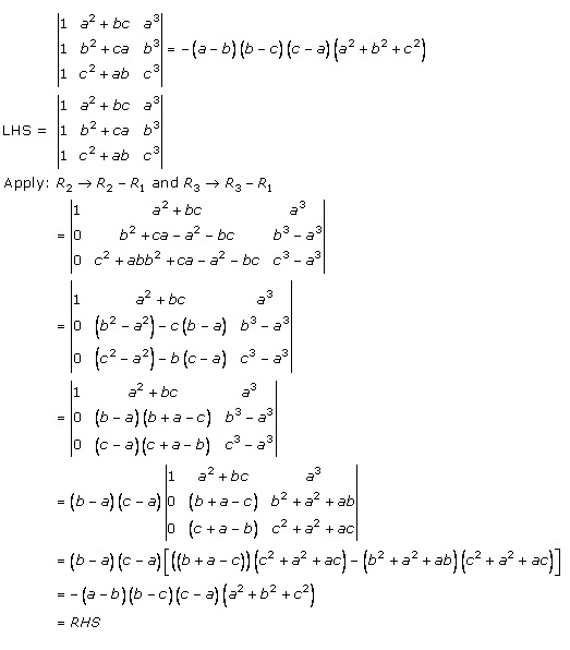 RD Sharma Class 12 Solutions Chapter 6 Determinants Ex 6.2 Q23