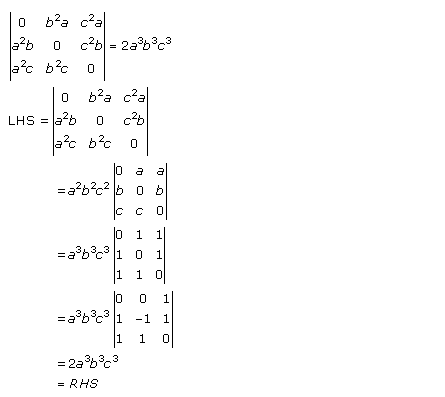 RD Sharma Class 12 Solutions Chapter 6 Determinants Ex 6.2 Q34