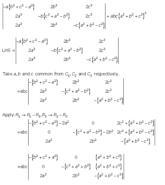 RD Sharma Class 12 Solutions Chapter 6 Determinants Ex 6.2 Q40
