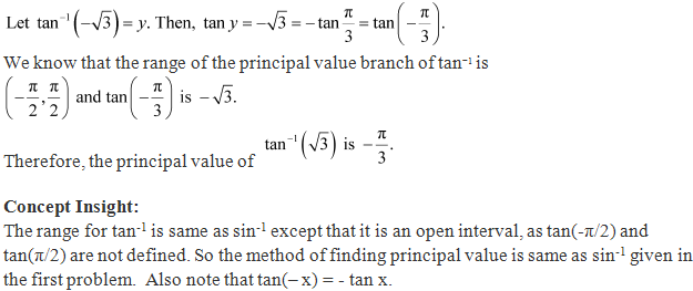 RD Sharma Class 12 Solutions Chapter 4 Inverse Trigonometric Functions Ex 4.1 Q1-i