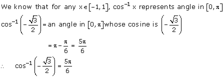 RD Sharma Class 12 Solutions Chapter 4 Inverse Trigonometric Functions Ex 4.1 Q1-iv