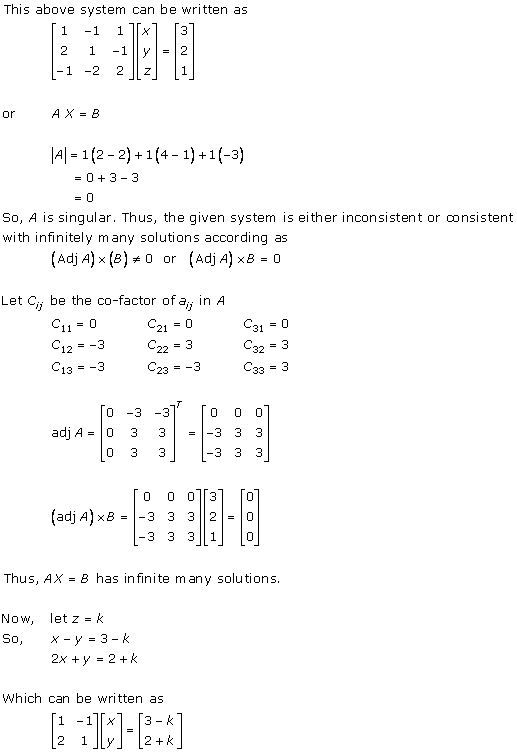 RD Sharma Class 12 Solutions Chapter 8 Solution of Simultaneous Linear Equations Ex 8.1 Q3-v