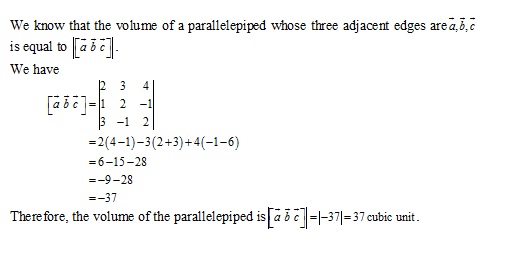 RD Sharma Class 12 Solutions Chapter 26 Scalar Triple Product Ex 26.1 Q3-i