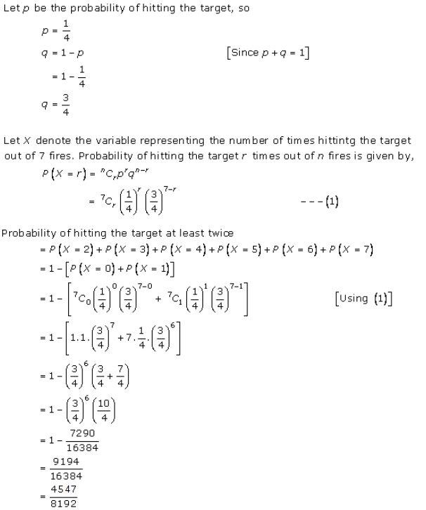 RD Sharma Class 12 Solutions Chapter 33 Binomial Distribution Ex 33.1 Q 8