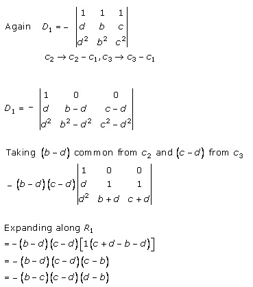 RD Sharma Class 12 Solutions Chapter 6 Determinants Ex 6.4 Q19-ii