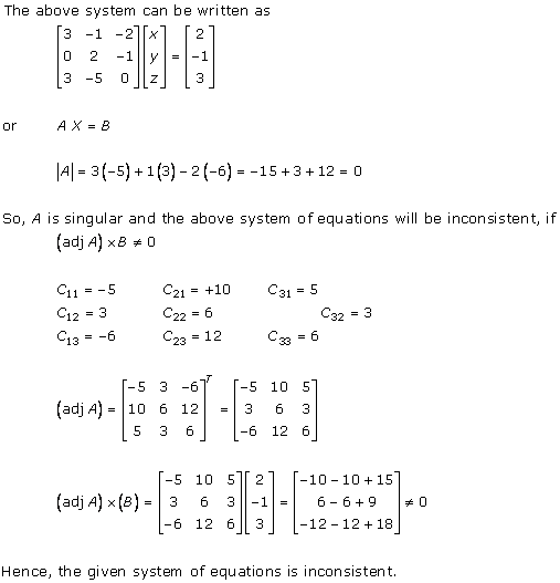 RD Sharma Class 12 Solutions Chapter 8 Solution of Simultaneous Linear Equations Ex 8.1 Q4-v