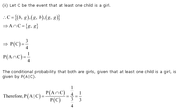 RD Sharma Class 12 Solutions Chapter 31 Probability Ex 31.1 Q 3