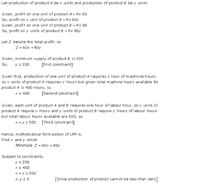 RD Sharma Class 12 Solutions Chapter 30 Linear Programming Ex 30.1 Q 2-ii