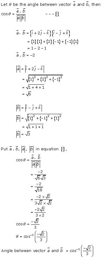 RD Sharma Class 12 Solutions Chapter 24 Scalar or Dot Product Ex 24.1 Q5-v