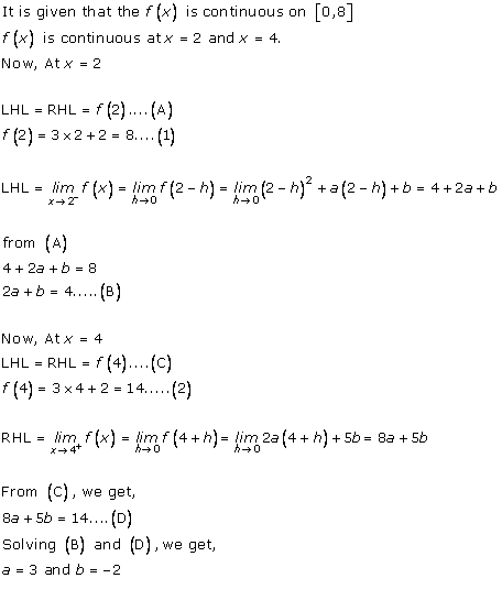 RD Sharma Class 12 Solutions Chapter 9 Continuity Ex 9.2 Q7