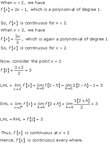 RD Sharma Class 12 Solutions Chapter 9 Continuity Ex 9.2 Q9