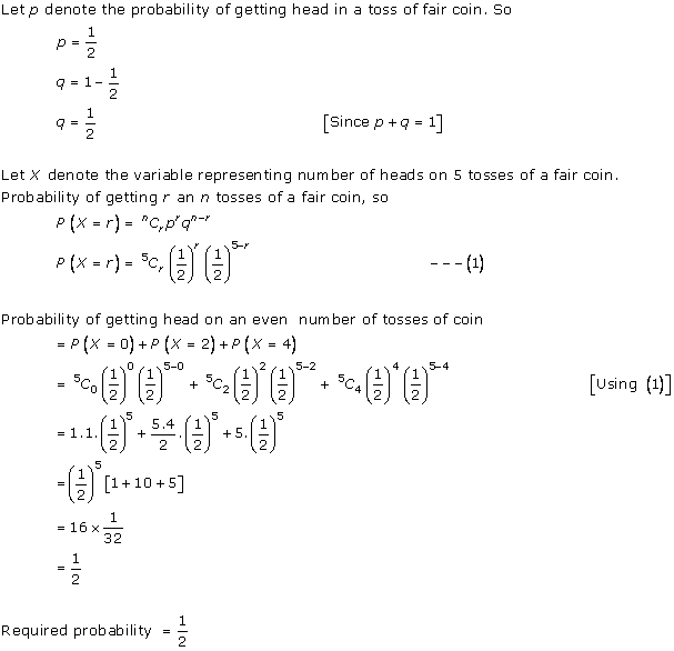 RD Sharma Class 12 Solutions Chapter 33 Binomial Distribution Ex 33.1 Q 7