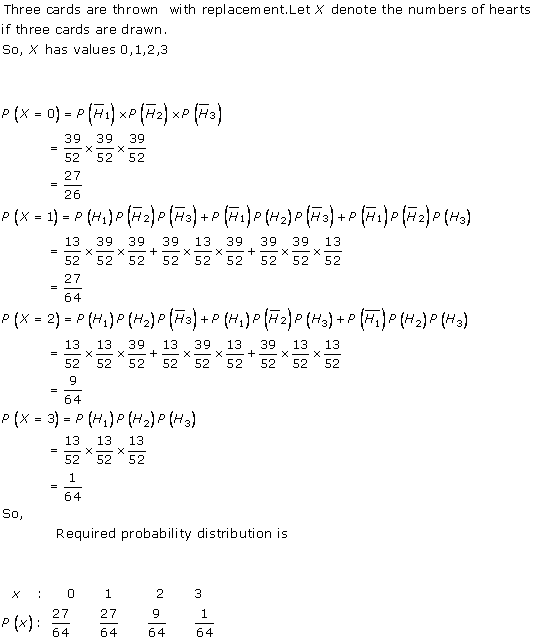 RD Sharma Class 12 Solutions Chapter 32 Mean And Variance of a Random Variable Ex 32.1 Q 21