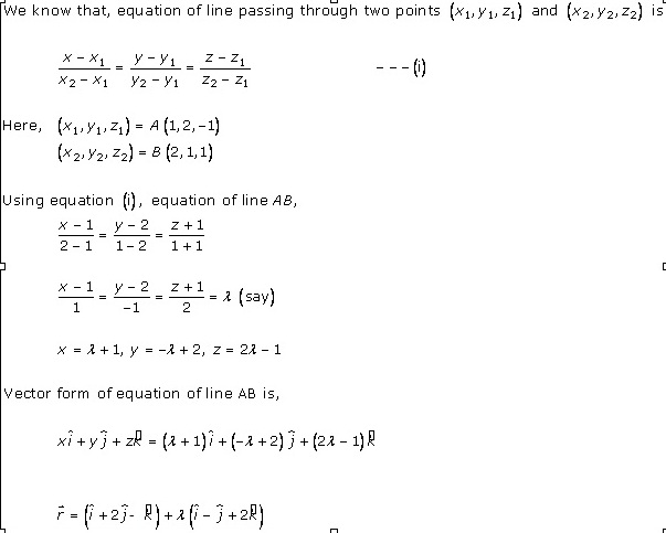 RD Sharma Class 12 Solutions Chapter 28 Straight Line in Space Ex 28.1 Q4