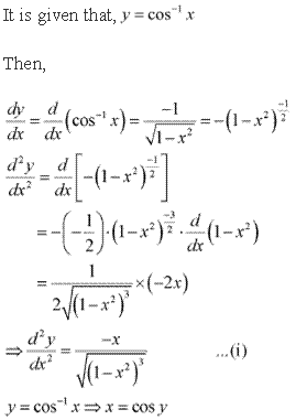 RD Sharma Class 12 Solutions Chapter 12 Higher Order Derivatives Ex 12.1 Q36