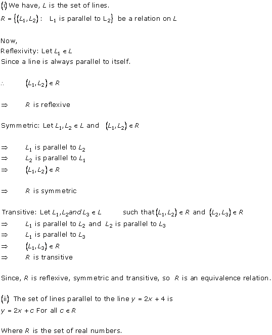 Free RD Sharma Class 12 Solutions Relations Chapter 1 Ex 1.2