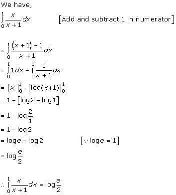 RD Sharma Class 12 Solutions Chapter 20 Definite Integrals Ex 20.1 Q9