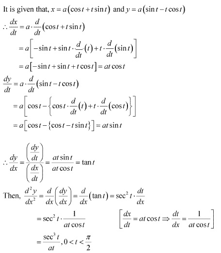 RD Sharma Class 12 Solutions Chapter 12 Higher Order Derivatives Ex 12.1 Q9