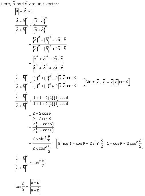RD Sharma Class 12 Solutions Chapter 24 Scalar or Dot Product Ex 24.1 Q8-ii