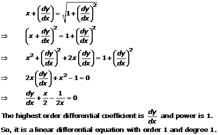 RD Sharma Class 12 Solutions Chapter 22 Differential Equations Ex 22.1 Q8