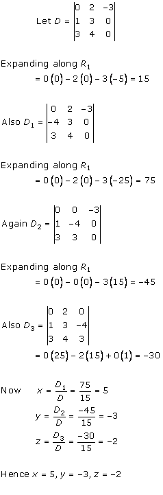 RD Sharma Class 12 Solutions Chapter 6 Determinants Ex 6.4 Q15