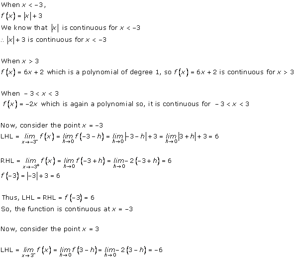 RD Sharma Class 12 Solutions Chapter 9 Continuity Ex 9.2 Q3-ix