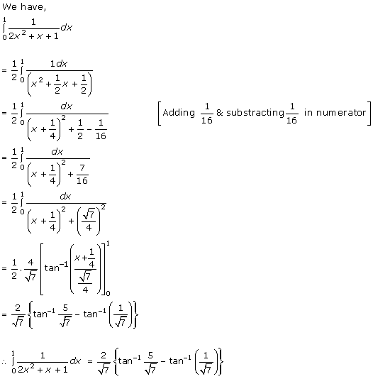 RD Sharma Class 12 Solutions Chapter 20 Definite Integrals Ex 20.1 Q40