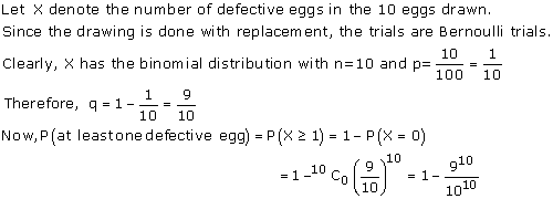RD Sharma Class 12 Solutions Chapter 33 Binomial Distribution Ex 33.1 Q 40