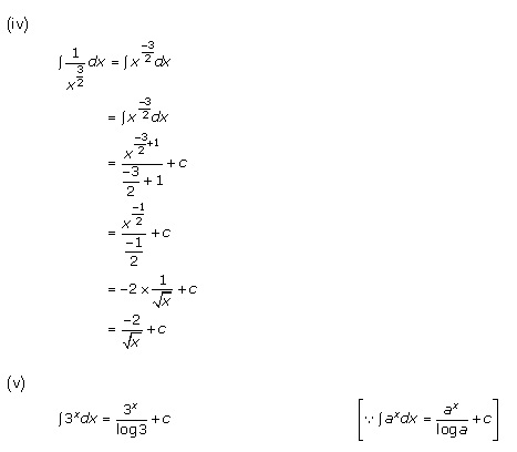 RD Sharma Class 12 Solutions Chapter 19 Indefinite Integrals Ex 19.1 Q1-ii