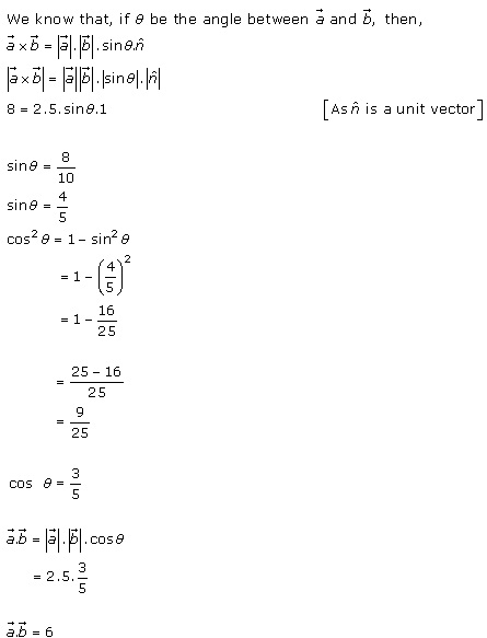 RD Sharma Class 12 Solutions Online Chapter 25 Vector or Cross Product Ex 25.1 Q11