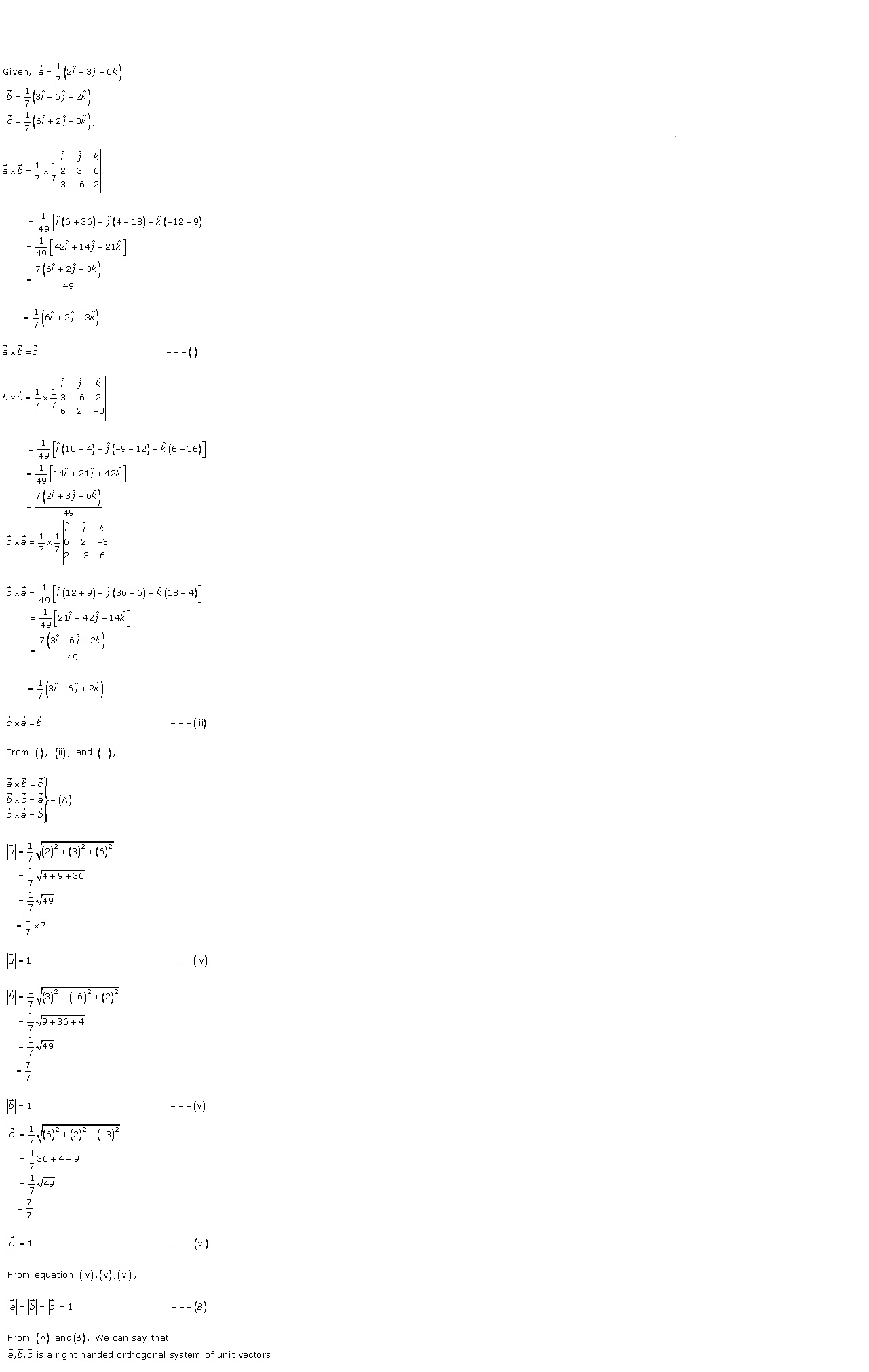 RD Sharma Class 12 Solutions Online Chapter 25 Vector or Cross Product Ex 25.1 Q12