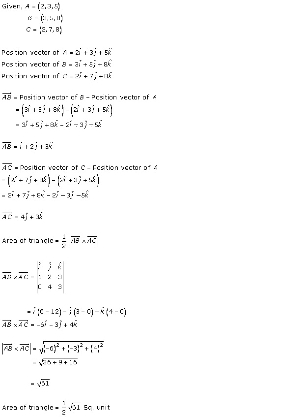 RD Sharma Class 12 Solutions Online Chapter 25 Vector or Cross Product Ex 25.1 Q29