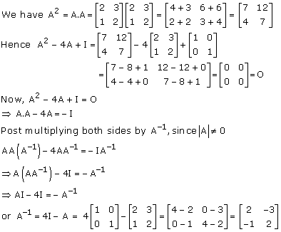 RD Sharma Class 12 Solutions Chapter 7 Adjoint and Inverse of Matrix Ex 7.1 Q17