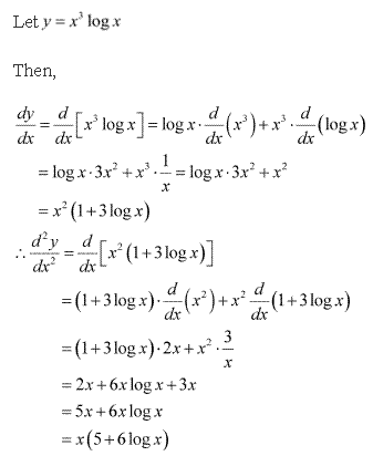 RD Sharma Class 12 Solutions Chapter 12 Higher Order Derivatives Ex 12.1 Q1-vi